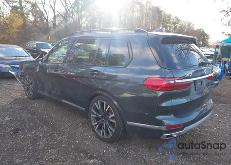 2021 BMW X7 xDrive40I из США, поврежденный, VIN 5UXCW2C03M9E56841